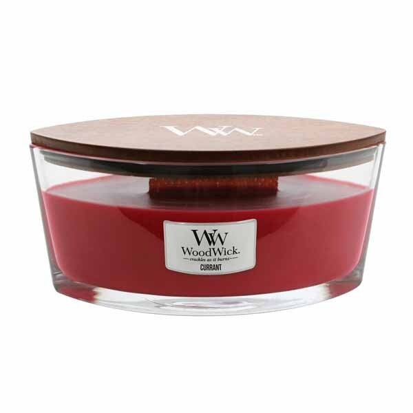 Woodwick Large Hearthwick Currant Candle 16oz