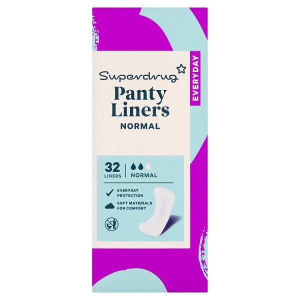 Superdrug Normal Panty Liners x32