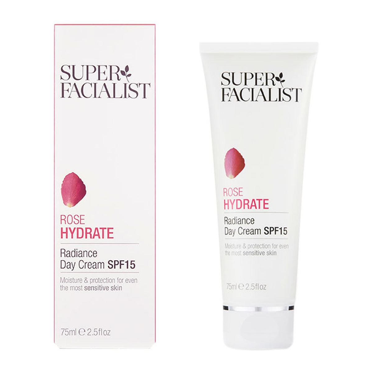 Hydrating Radiance Day Cream with Rosehip and SPF 15 75ml