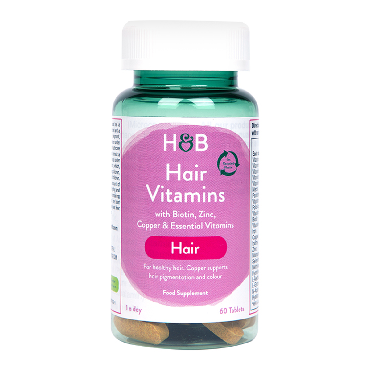 Holland & Barrett Hair Vitamins 60 Tablets