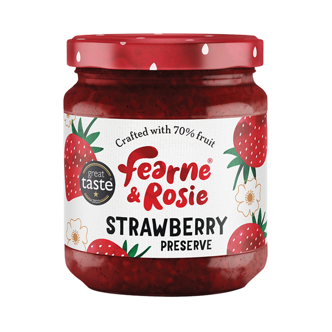 Fearne Rosie Reduced Sugar Strawberry Jam 310g