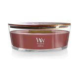 Woodwick Ellipse Cinnamon Chal Candle 16oz