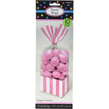Amscan Striped Treat Bag (Pack of 10)