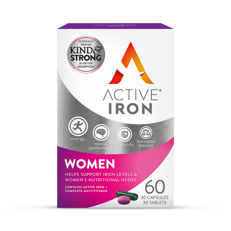 Active Iron for Women 60 Capsules