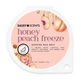Sassy Scents Honey Peach Freeze Wax Melt 50g
