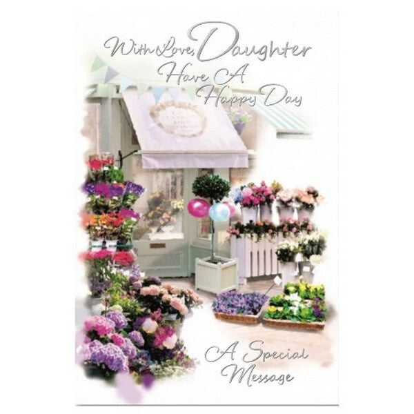 Simon Elvin With Love Daughter Card (Pack of 6)