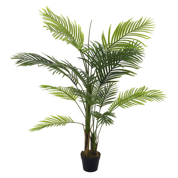 Livingandhome bamboo palm tree artificial plant 150cm, UK version