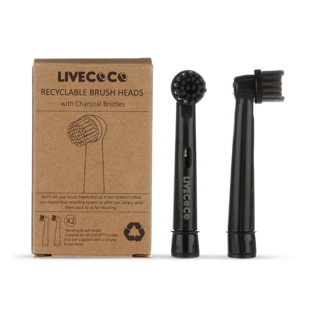 LiveCoco Recyclable Electric Toothbrush Heads