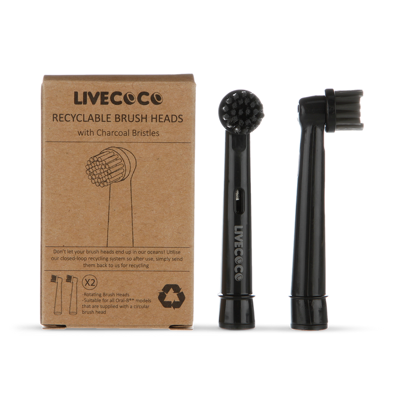 LiveCoco Recyclable Electric Toothbrush Heads
