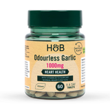 Holland Barrett Enteric Coated Odourless Garlic 1000mg 60 Tablets