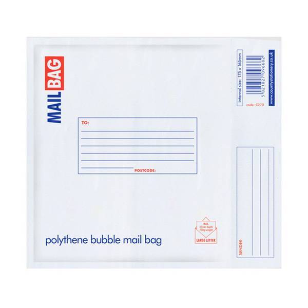 County Stationery Envelope Mail Bags (Pack Of 10) (L)