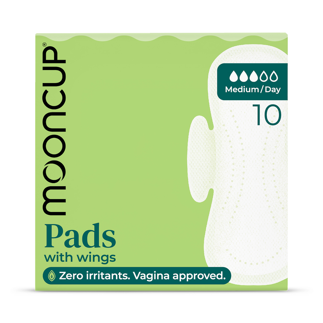Mooncup Medium Day Pads with Wings 10 Pack