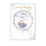 Simon Elvin Baby Boy Card (Pack of 6)