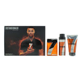 CR7 Fearless Gift Set 100ml EDT 150ml Shower + 150ml Spray