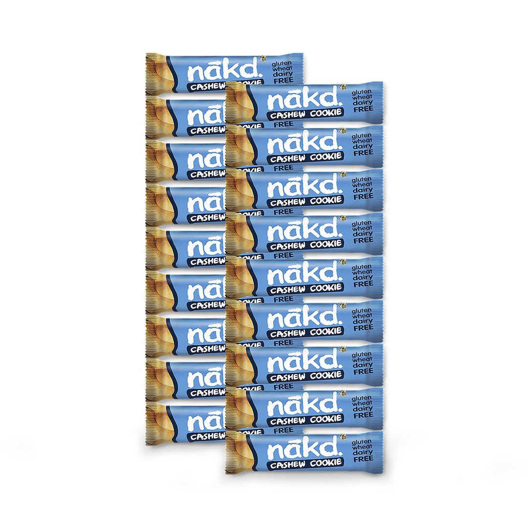 Nakd Raw Fruit Nut Cashew Cookie Nut Bars 18 x 35g