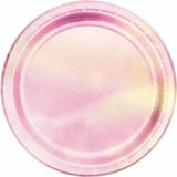 Creative Party Paper Iridescent Party Plates (Pack of 8)