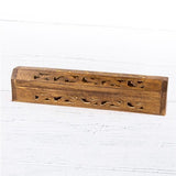 Myga Wooden Incense Box - Decorative Cutouts