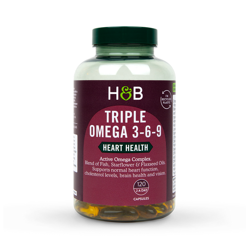 Holland Barrett Triple Omega 3-6-9 120 Capsules