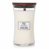Woodwick Large Hourglass White Tea & Jasmine Candle 21.5oz