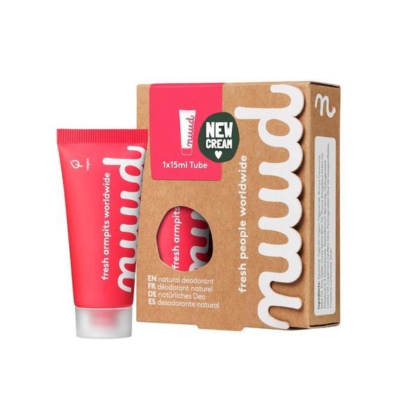 Nuud Natural, Vegan Deodorant Starter Red Deodorant 15 ml