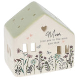 Joe Davies - Sweet Meadow Tealight Holder House - Mum