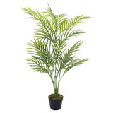 Livingandhome Artificial Potted Palm Tree 110cm