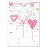 Simon Elvin On Our Anniversery Card (Pack of 6)