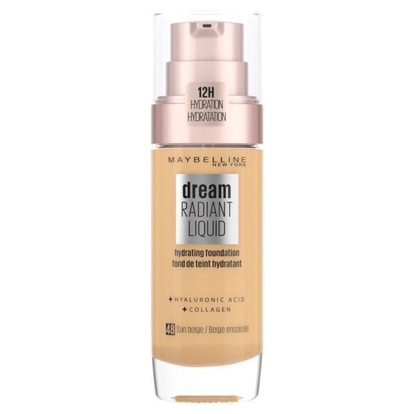 Maybelline Dream Radiant Liquid Foundation 48 Sun Beige 30ml