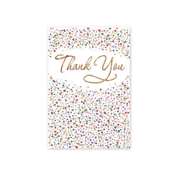 Simon Elvin Contemporary Thank You Card (Pack of 6)