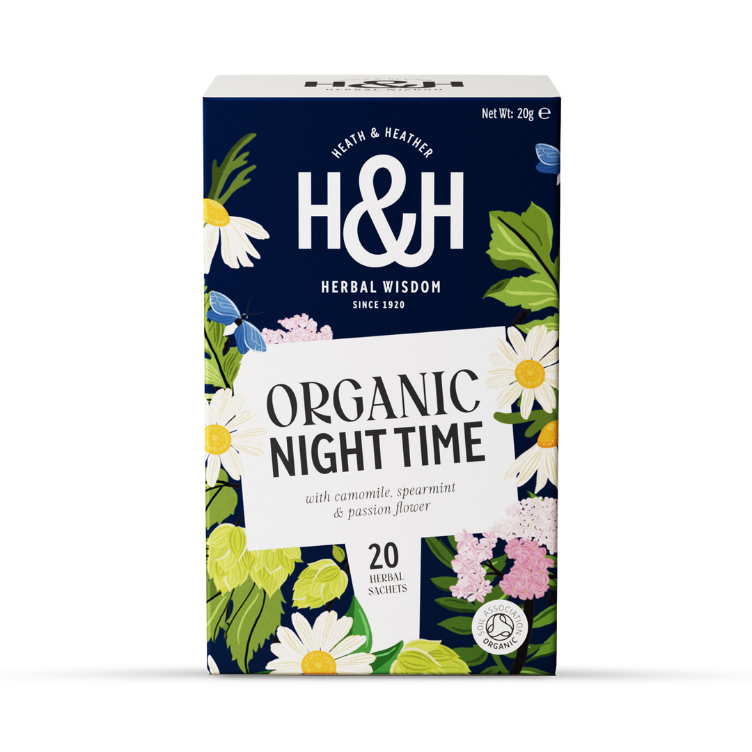 Heath Heather Organic Night Time 20 Tea Bags