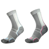 1000 Mile Womens Trek Anatomical Recycled Socks (Pack of 2)