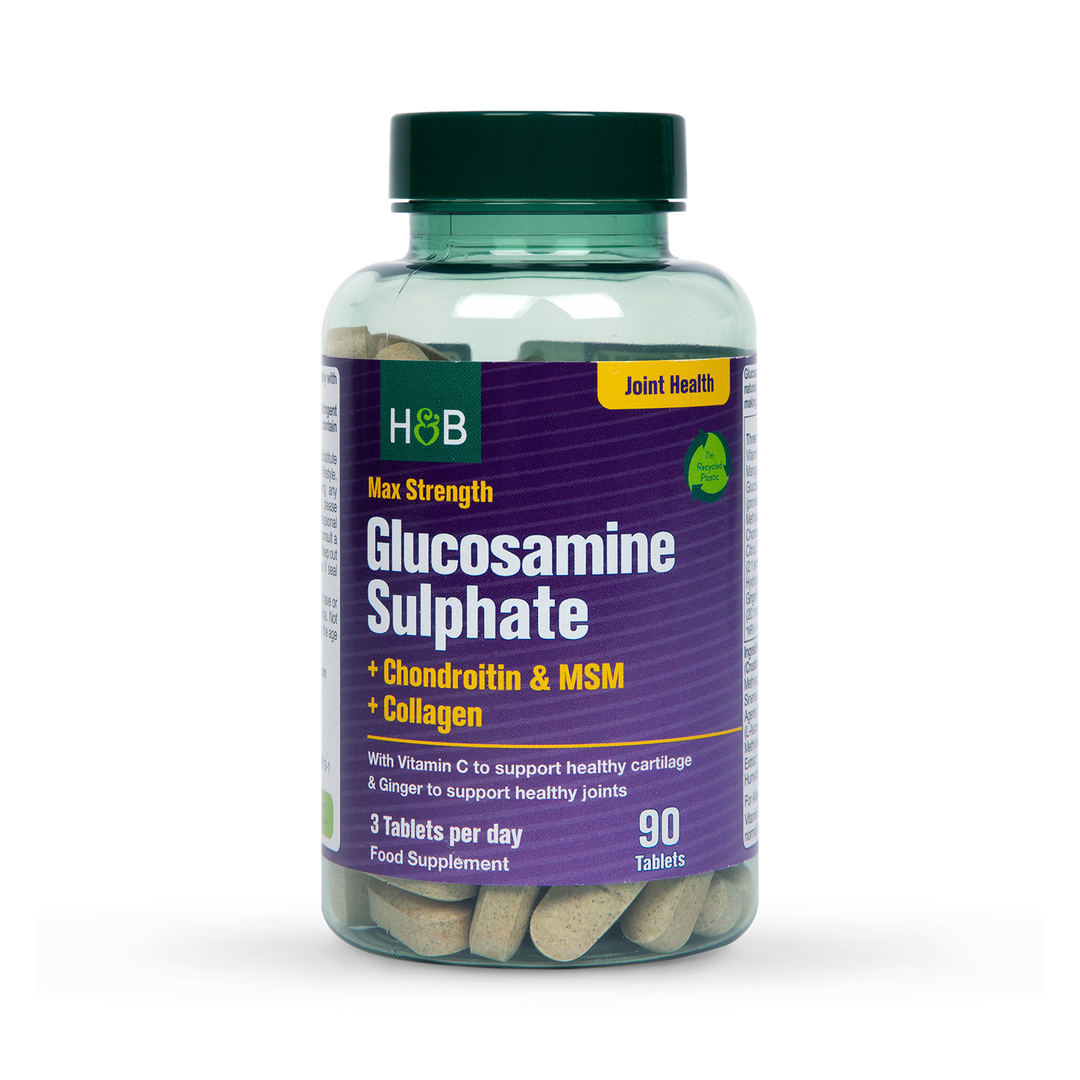 Holland Barrett Max Strength Glucosamine Chondroitin 90 Tablets