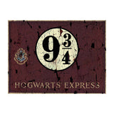 Material: Canvas, Wood. Design: Crest, Hogwarts Express, Platform 9 3/4. 100% Officially Licensed. 4 Colours. Packaging: Shrink Wrapped.