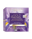 Eveline Gold Retinol Anti Wrinkle Nourishing Cream 60 Plus