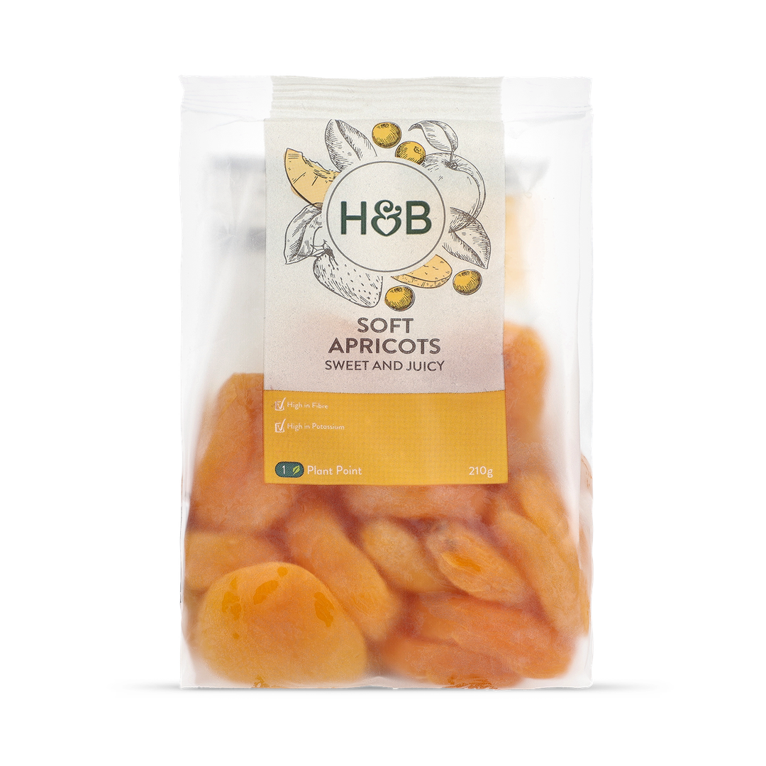 Holland Barrett Soft Apricots 210g