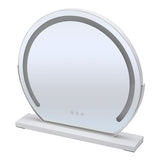 Livingandhome Round Hollywood Vanity LED Makeup Mirror