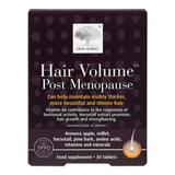 Hair Volume Post Menopause Support Tablets with Biotin and Zinc 30 Tablets