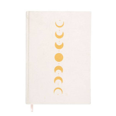 Something Different Moon Phases Velvet A5 Notebook