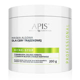 APIS Algae Mask for Acne Skin with Bamboo, Green tea 200g
