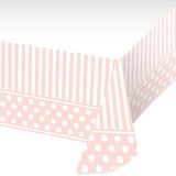 Creative Party Plastic Bordered Party Table Cover
