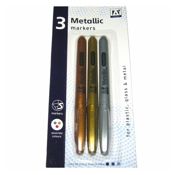 Anker Metallic Marker (Pack of 3)