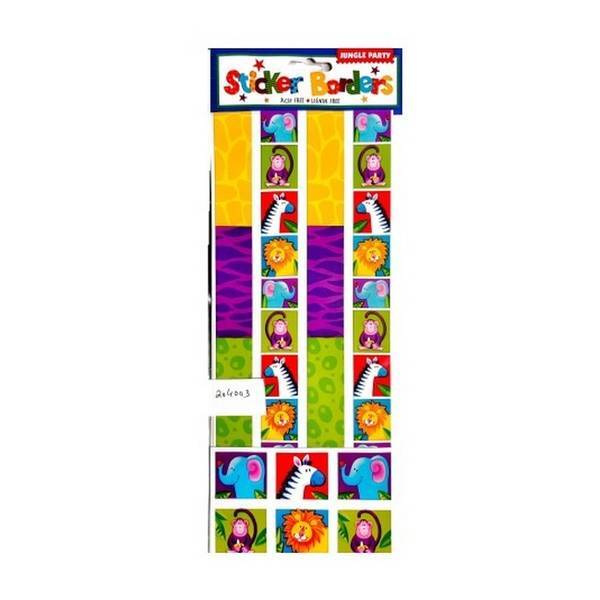 Amscan Jungle Animals Stickers