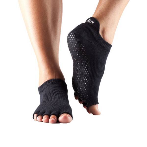 Toesox Womens Half Toe Socks (XL)