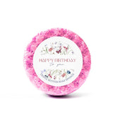 Emily Victoria Triple Butter Soap Sponge- Happy Birthday- Tutti Fruity