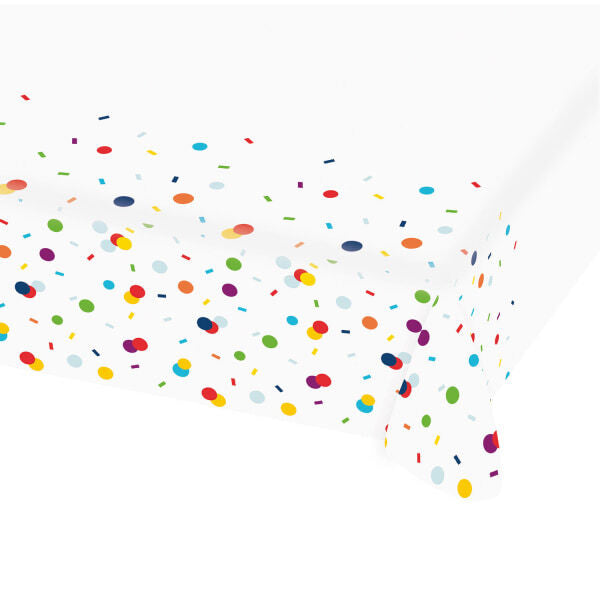 Amscan Paper Confetti Birthday Party Table Cover