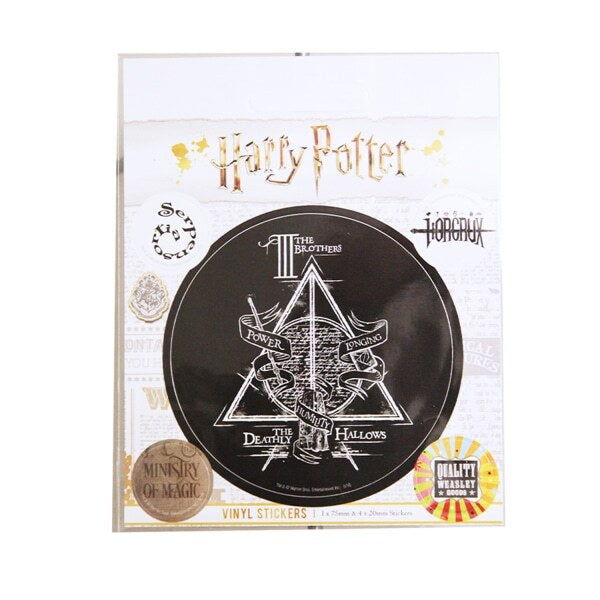 Harry Potter Vinyl Symbols Stickers (Pack Of 5)