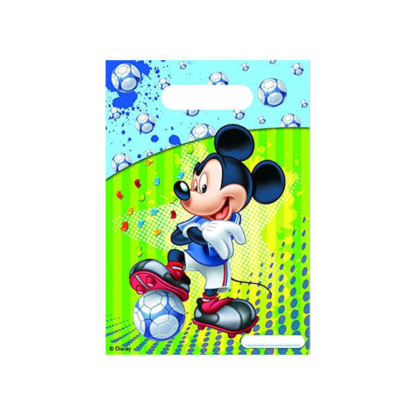 Disney Football Mickey Mouse Party Bags (Pack of 6) - Accessories and Lifestyle - Superdrug