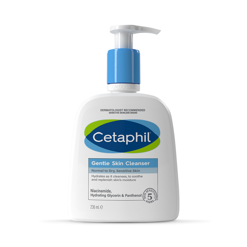 Cetaphil Gentle Skin Cleanser Face Body Wash 236ml