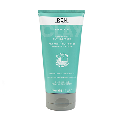 Clarifying Clay Face Cleanser with Kaolin and Willow Bark