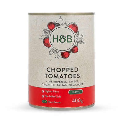 Organic Chopped Tomatoes 400g